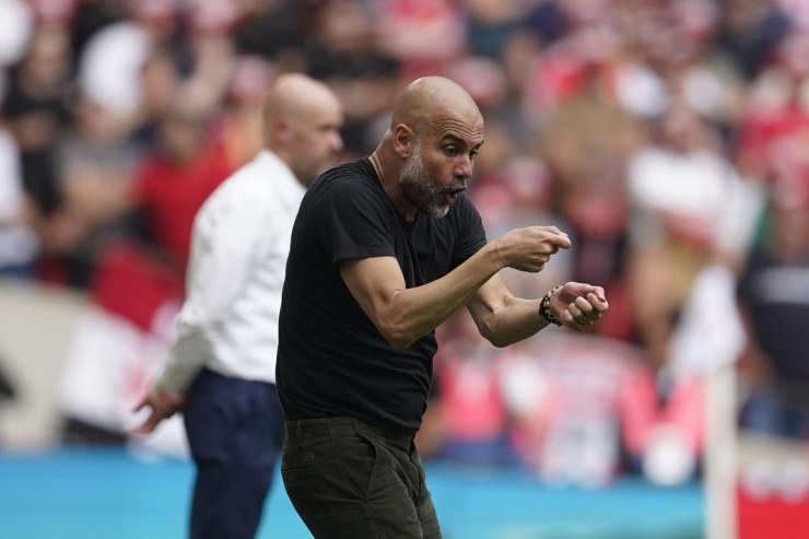Guardiola sfida l'Inter