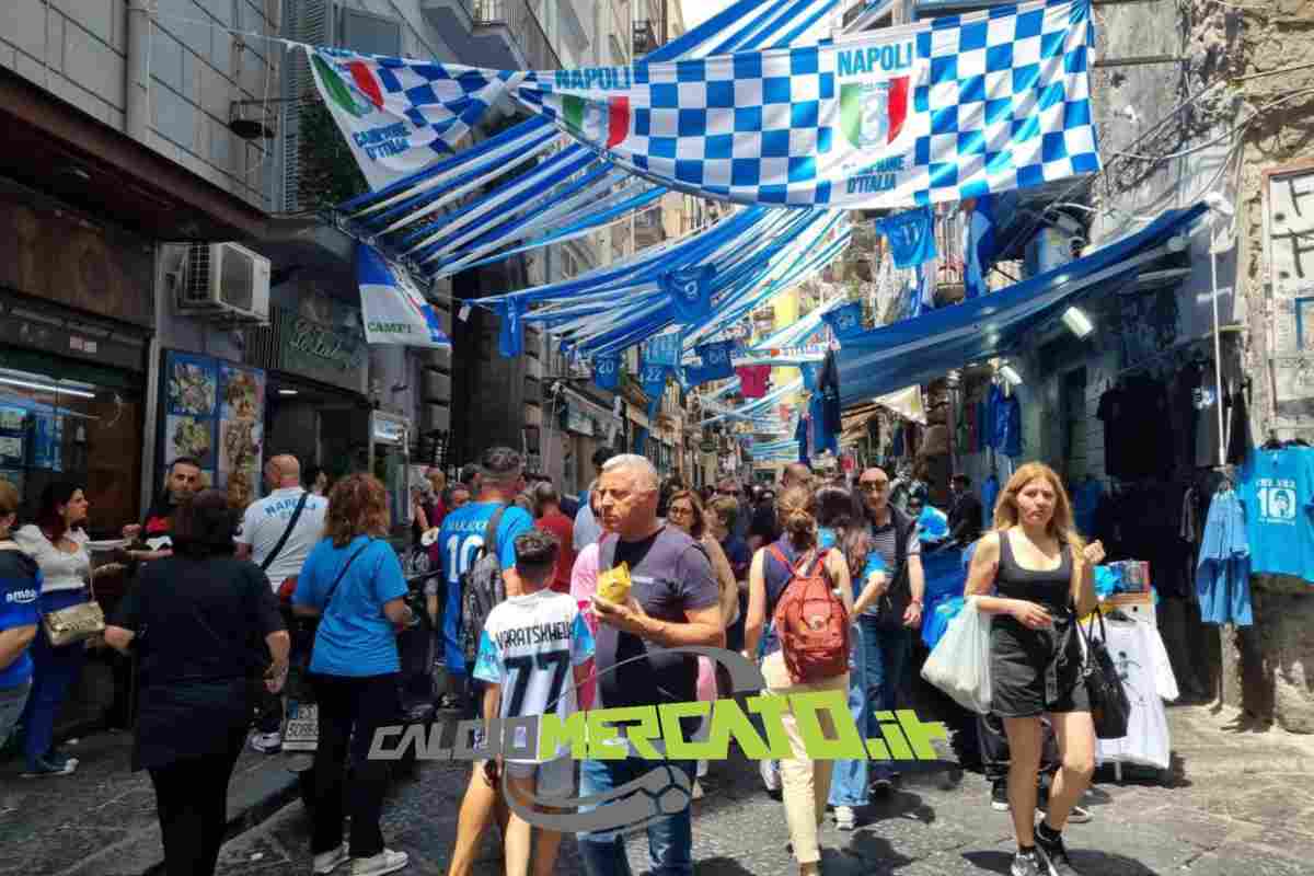 Napoli festa scudetto