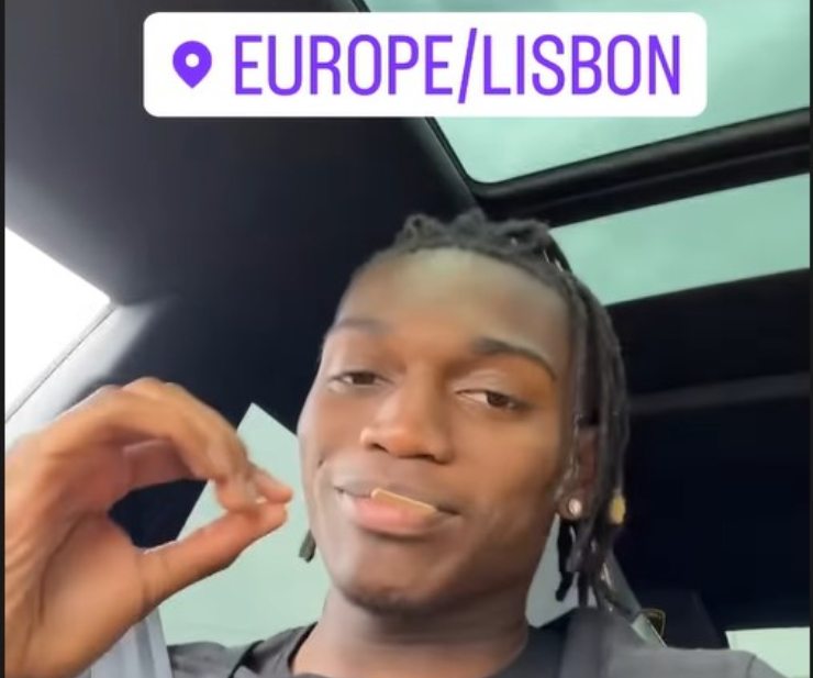 Leao e la canzone in auto: messaggio su Instagram 