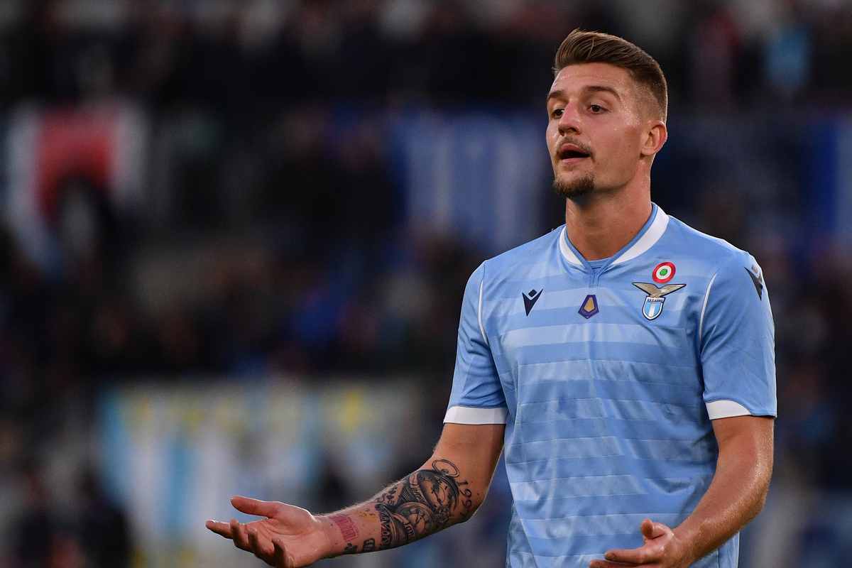 Milinkovic-Savic in campo 