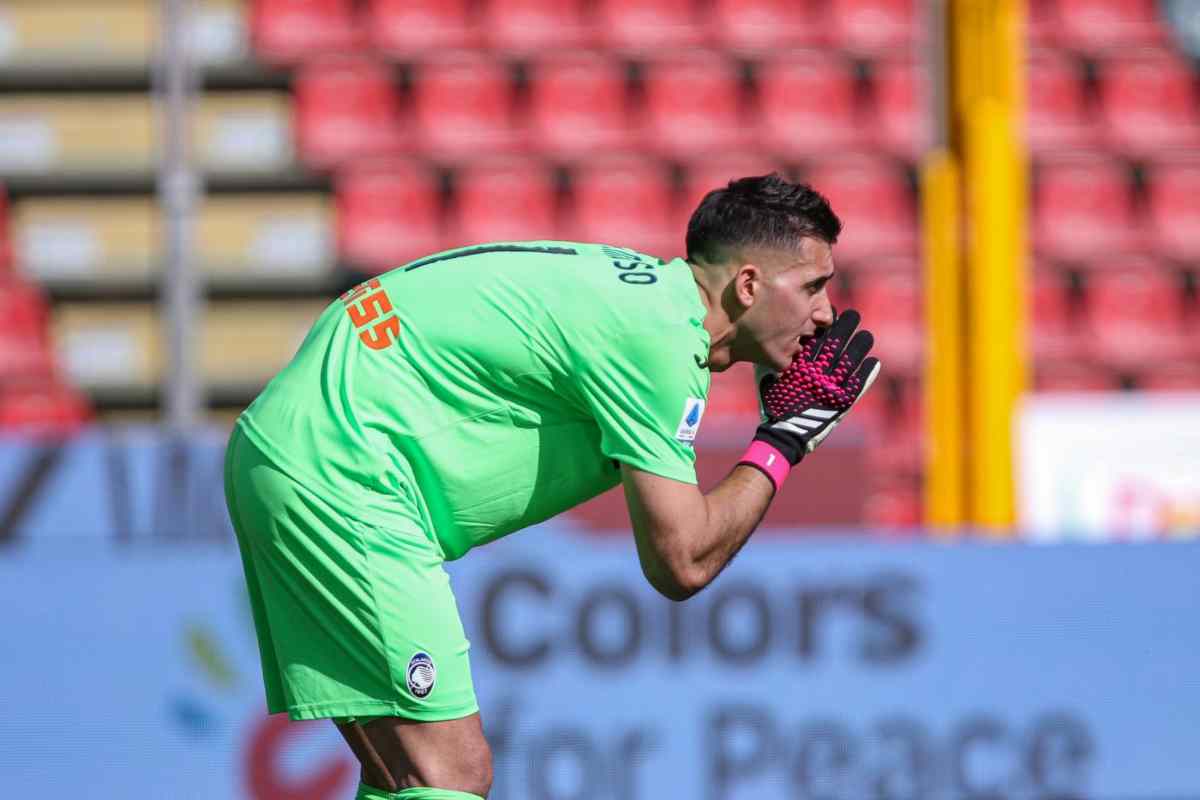 Juan Musso tra i pali