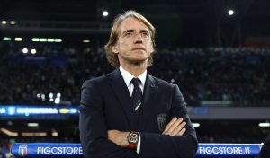 Roberto Mancini prima di Spagna-Italia