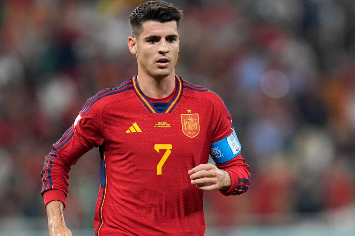 Morata può essere il nuovo centravanti del Milan.