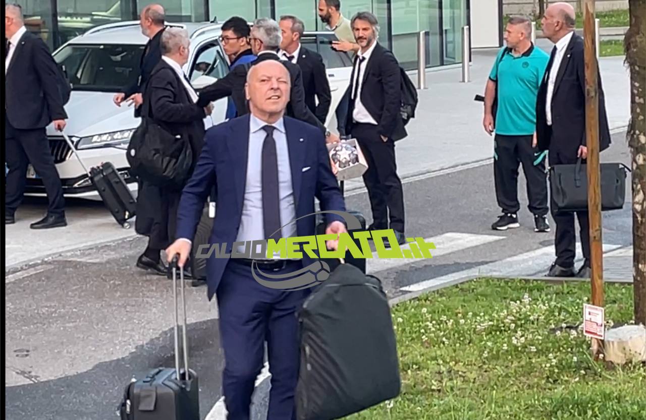 L’Inter è già tornata a Milano: la reazione di Zhang e il gesto di Marotta con Skriniar