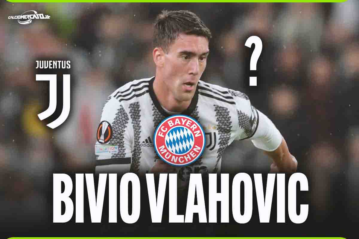 Vlahovic, il Bayern lo molla