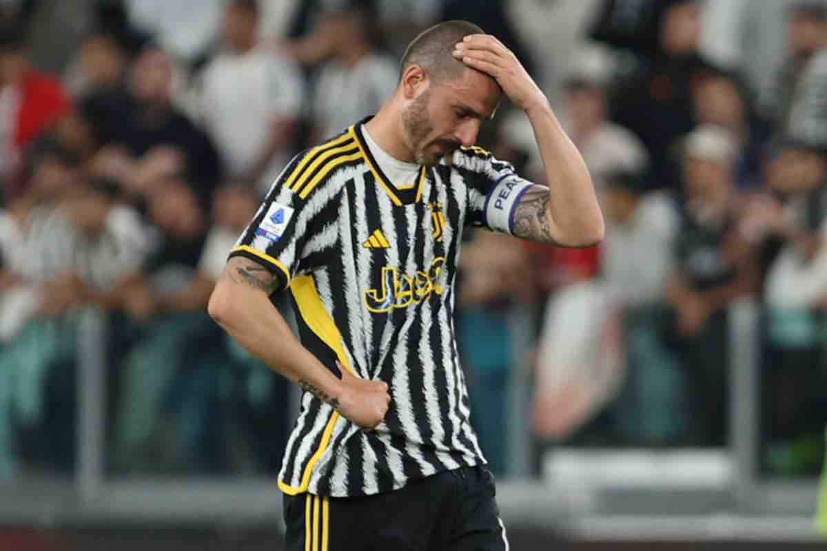 Juventus, addio Bonucci 