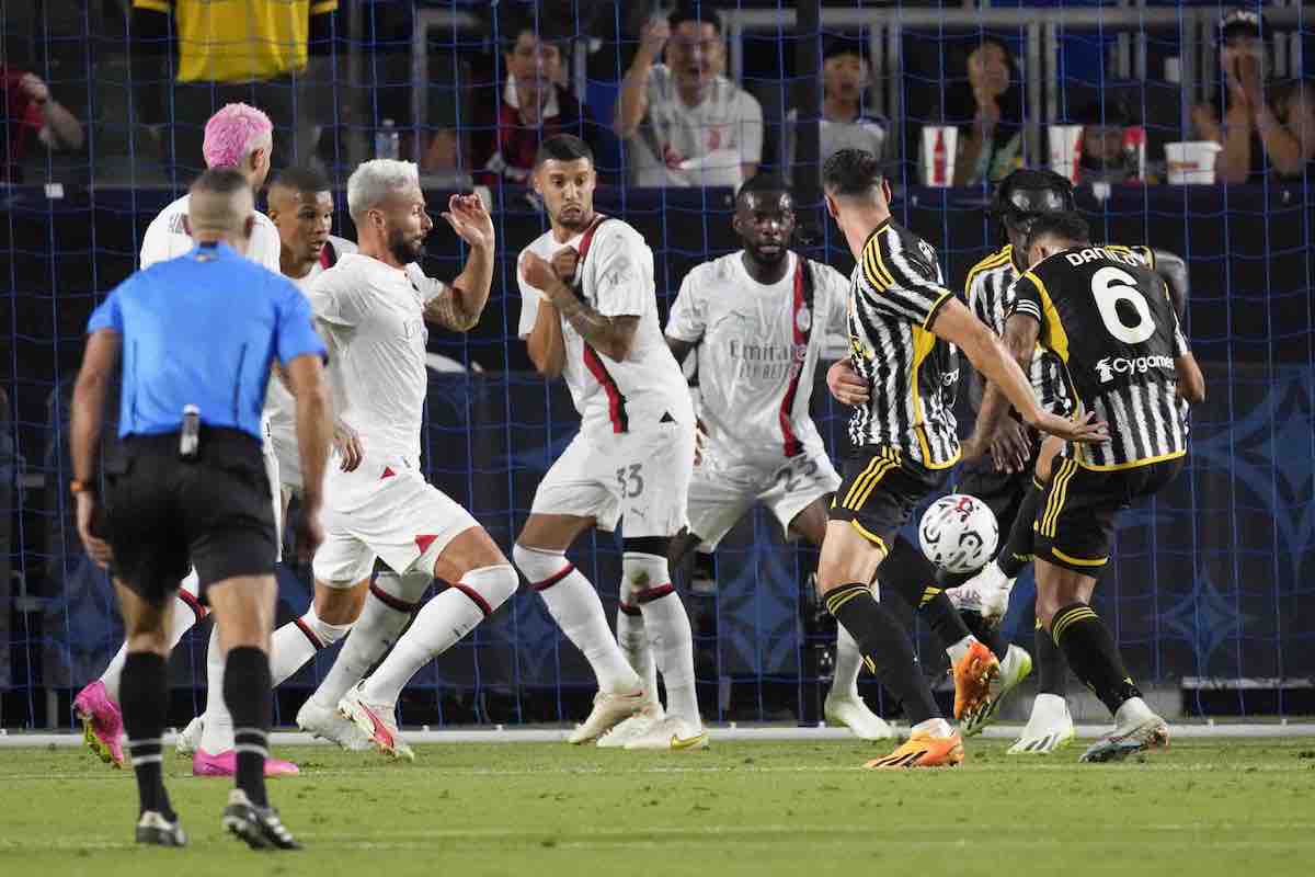 Juventus-Milan, doppio infortunio
