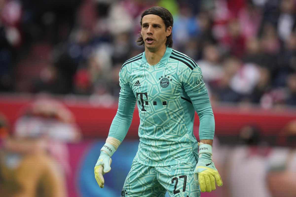 Yann Sommer col Bayern Monaco