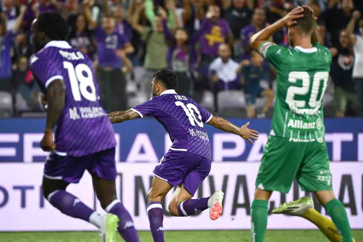 Nico Gonzalez show: la Fiorentina ribalta il Rapid Vienna e vola ai gironi di Conference