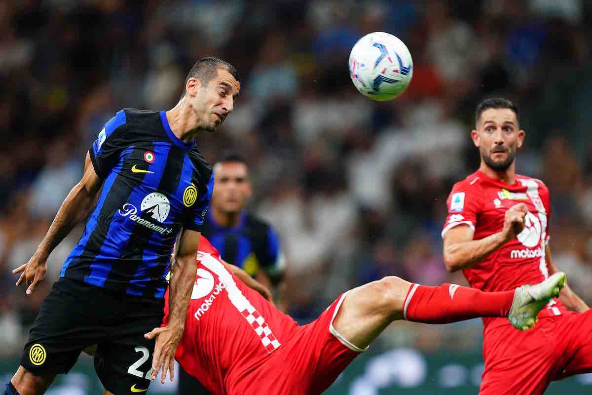 Inter-Monza, infortunio Colpani