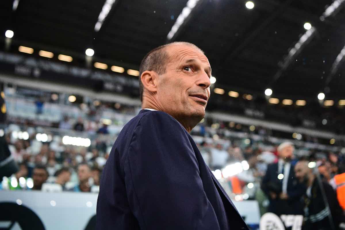 Allegri sotto accusa nel primo tempo Juventus-Bologna