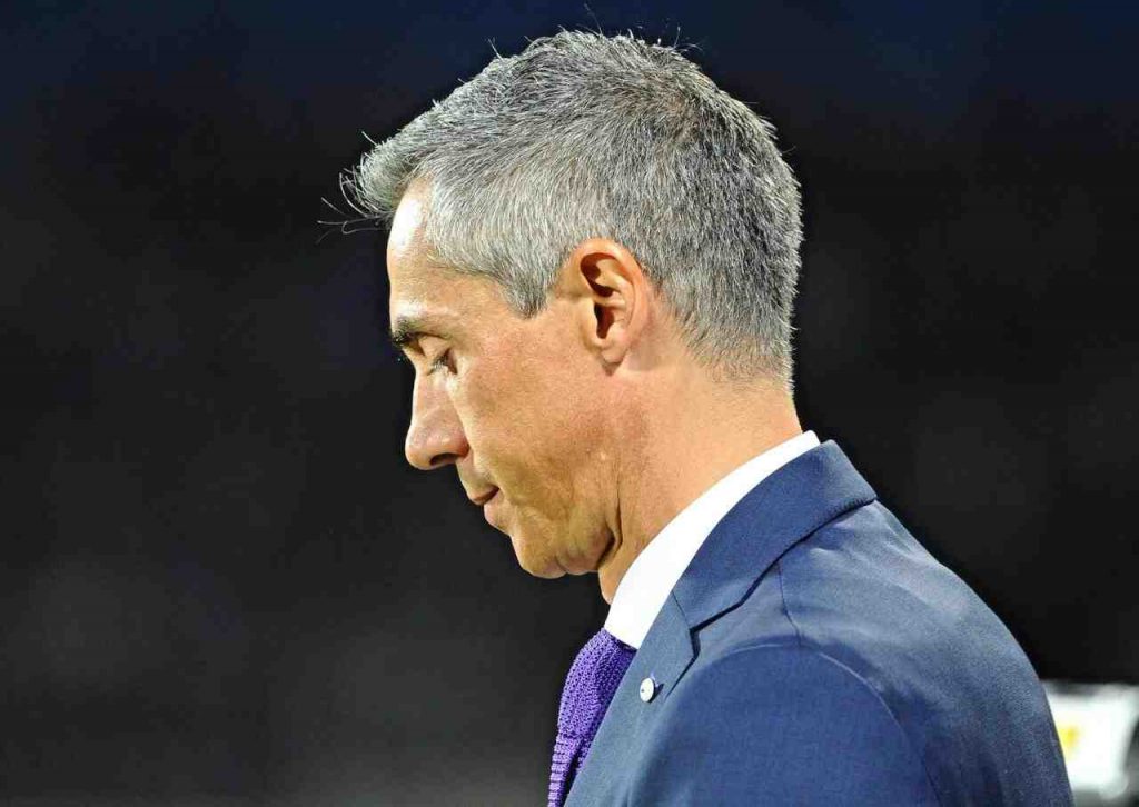Un assorto Paulo Sousa a fine partita