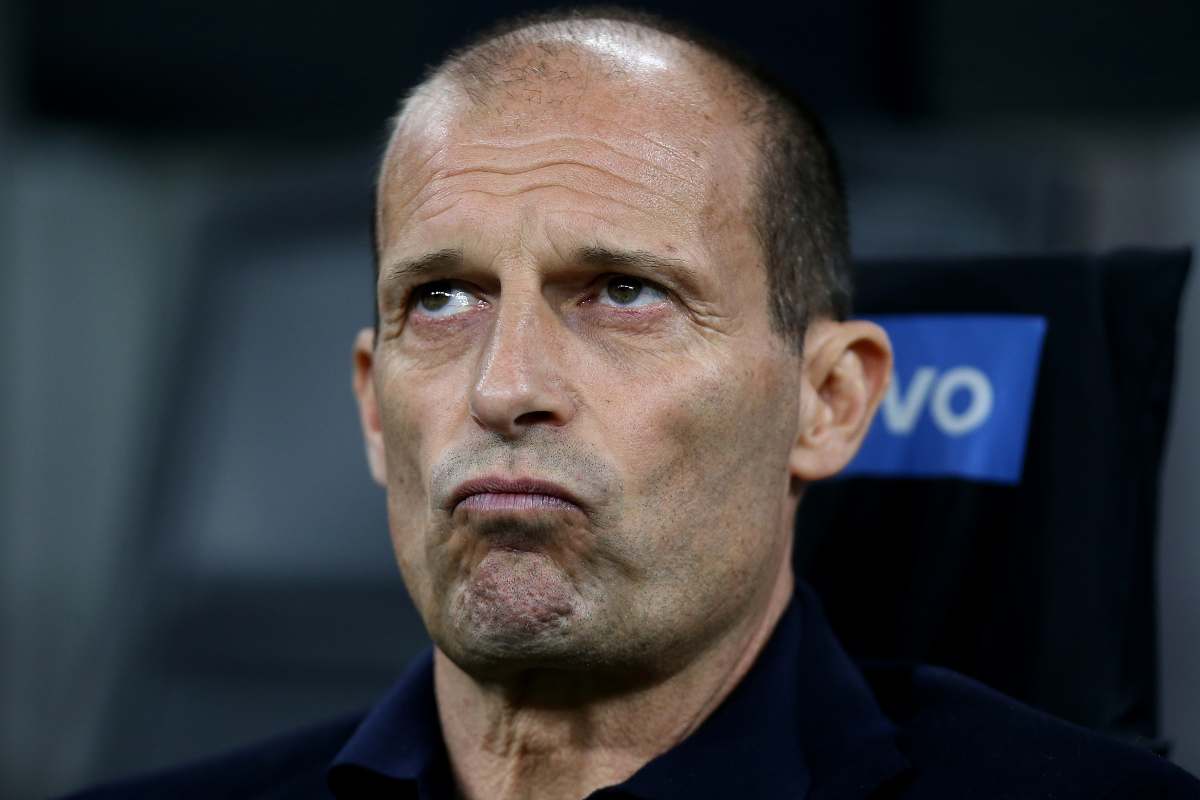 Allegri, la Juventus non prenderà il centrocampista: cessione bloccata