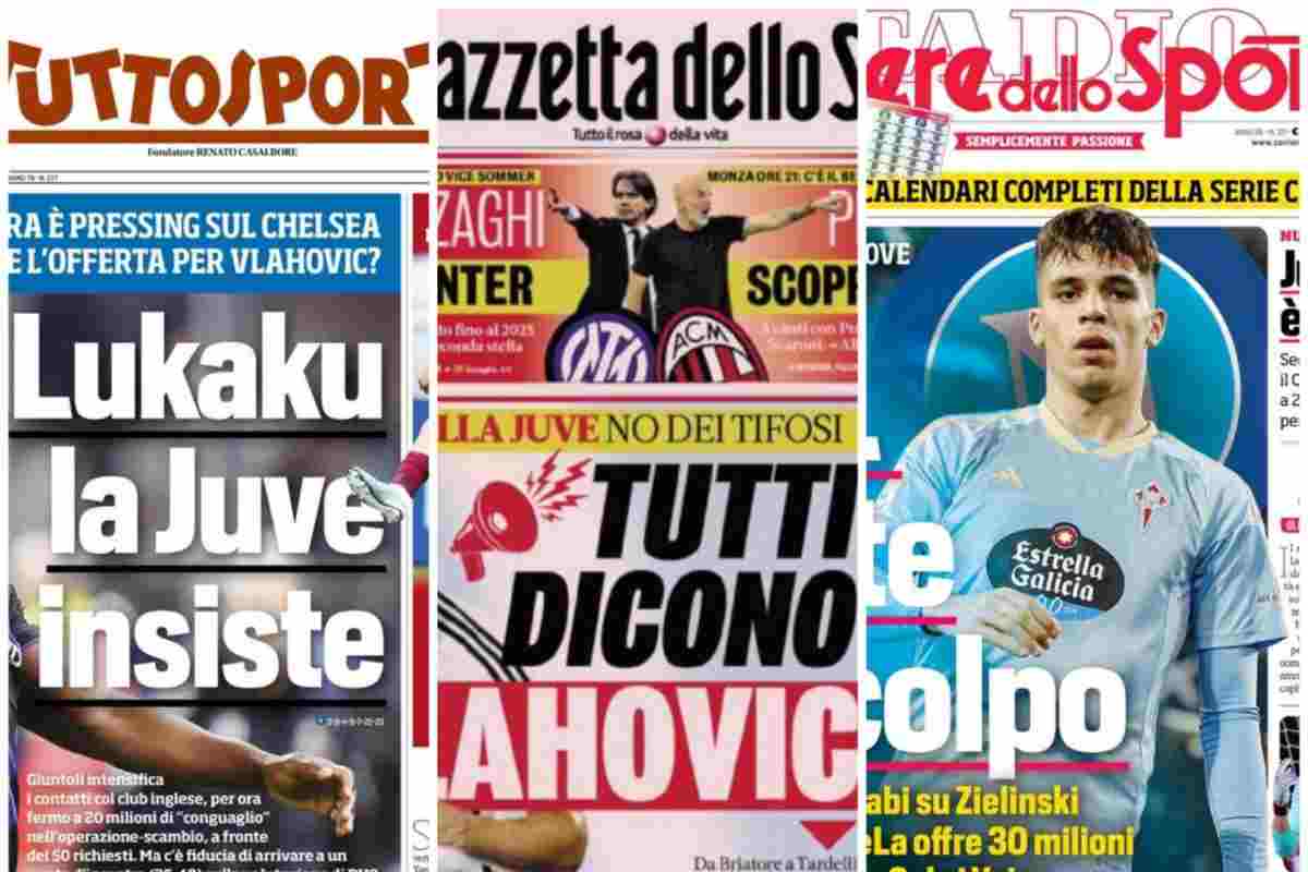 Rassegna stampa: titoli prime pagine 8 agosto 2023