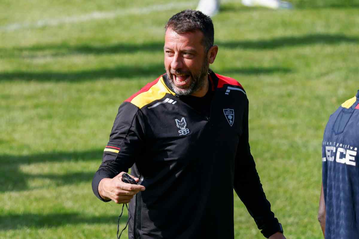 Roberto D'Aversa, novità per il Lecce