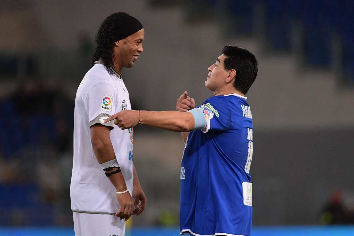 ronaldinho maradona