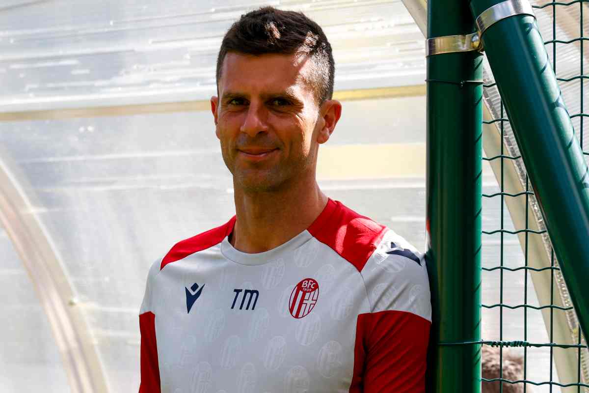 Thiago Motta in conferenza 