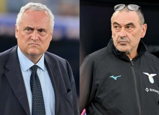 Lazio, rapporto teso Lotito-Sarri: "Deve dimettersi"