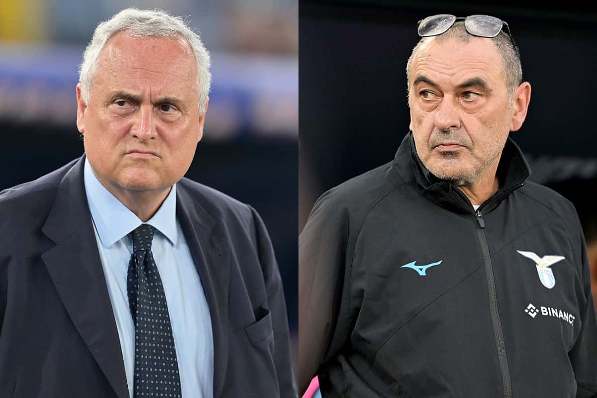 Lazio, rapporto teso Lotito-Sarri: "Deve dimettersi"