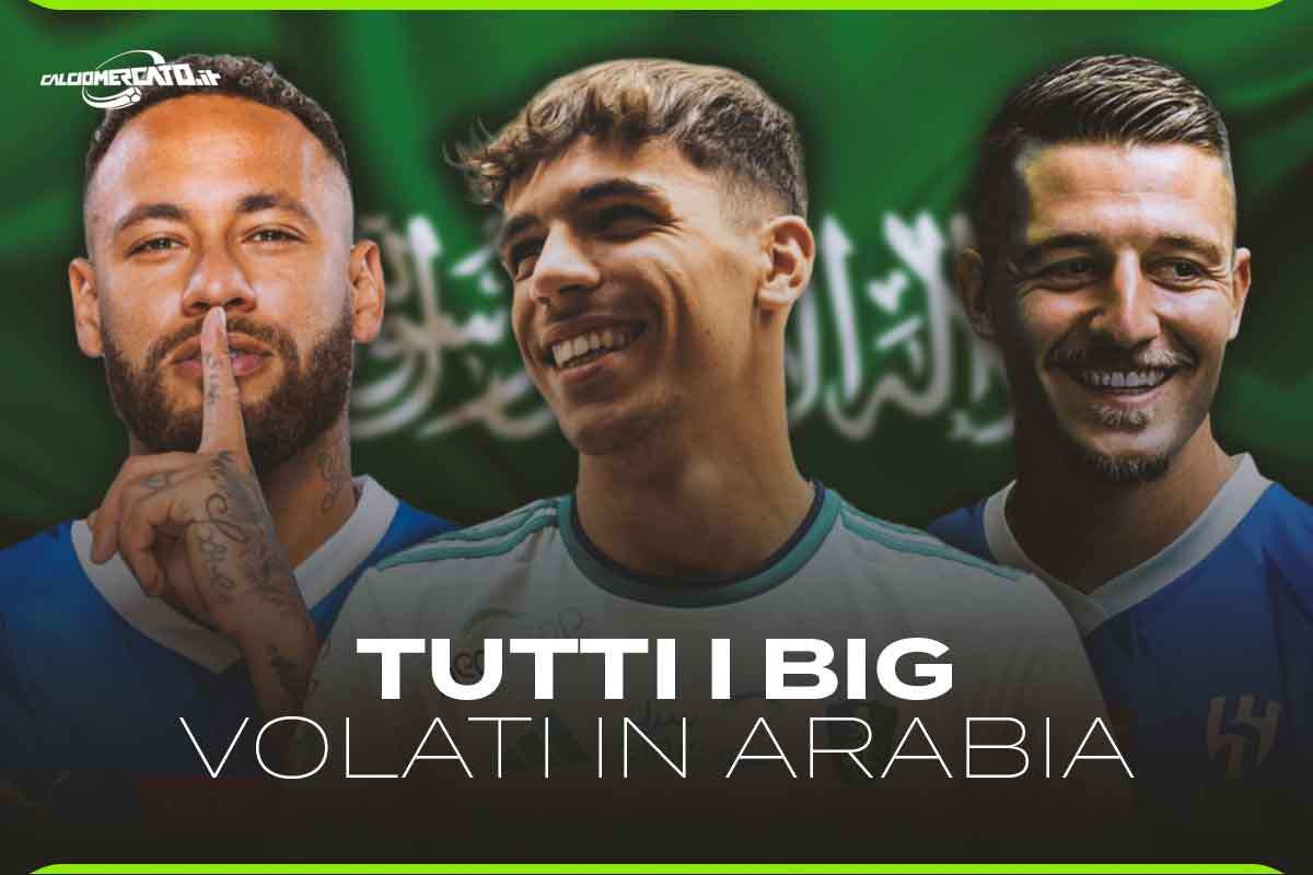 Calciatori trasferiti in Arabia 