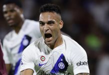 Salernitana-Inter 0-4: Lautaro scatenato