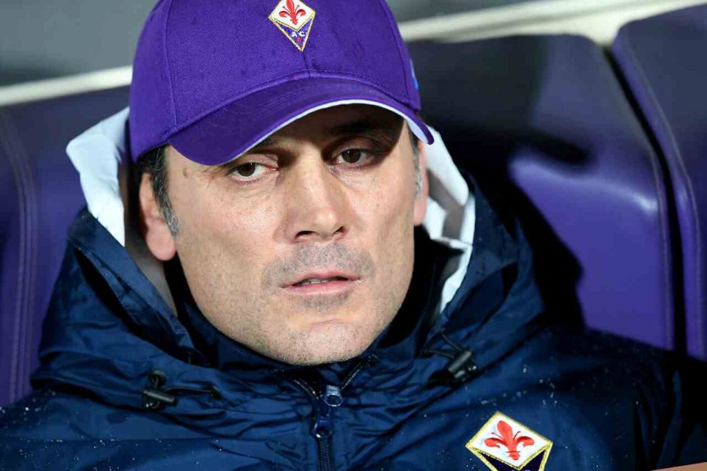 Montella ai tempi dell'esperienza come tecnico della Fiorentina