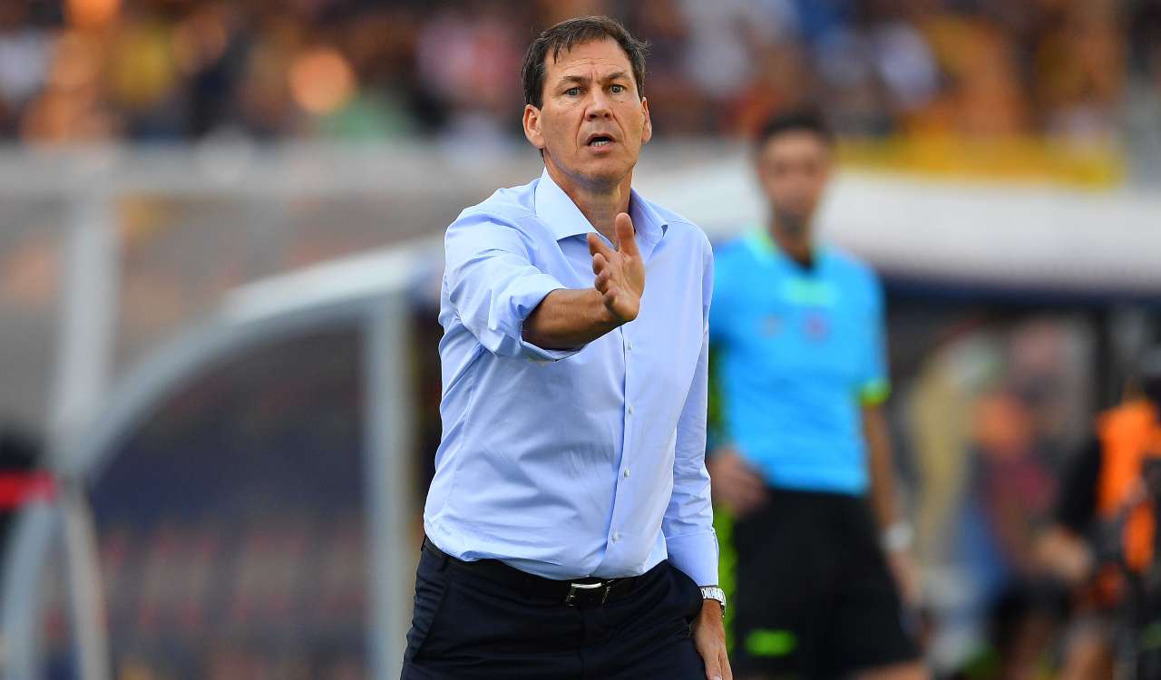 Rudi Garcia dopo Lecce-Napoli