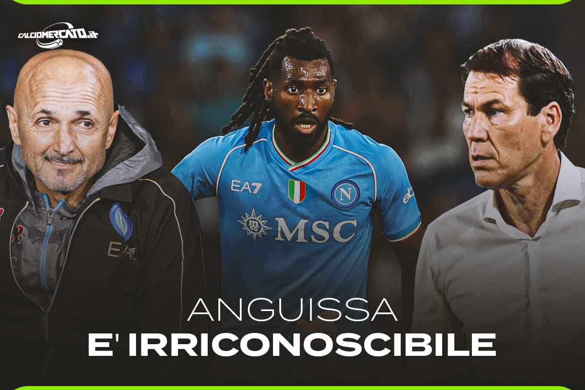 Anguissa è irriconoscibile con Garcia