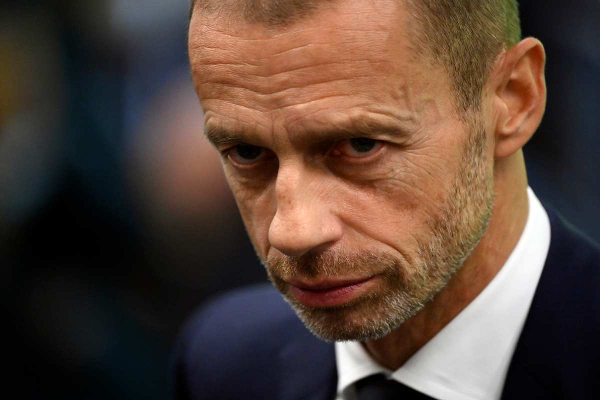 Lo sguardo di Ceferin 