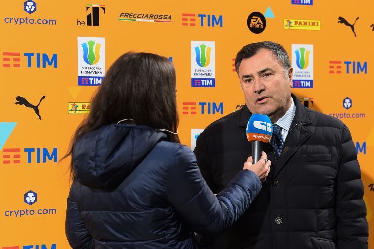 Barone non fa entrare Matteini al Viola Park