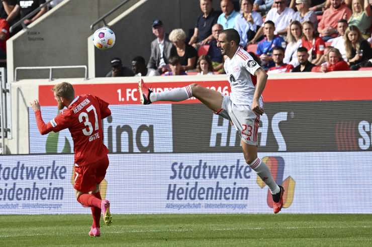 Bonucci commenta la situazione all'Union Berlino 