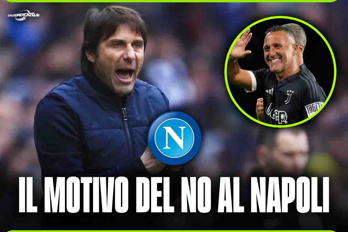 Conte rifiuta il Napoli