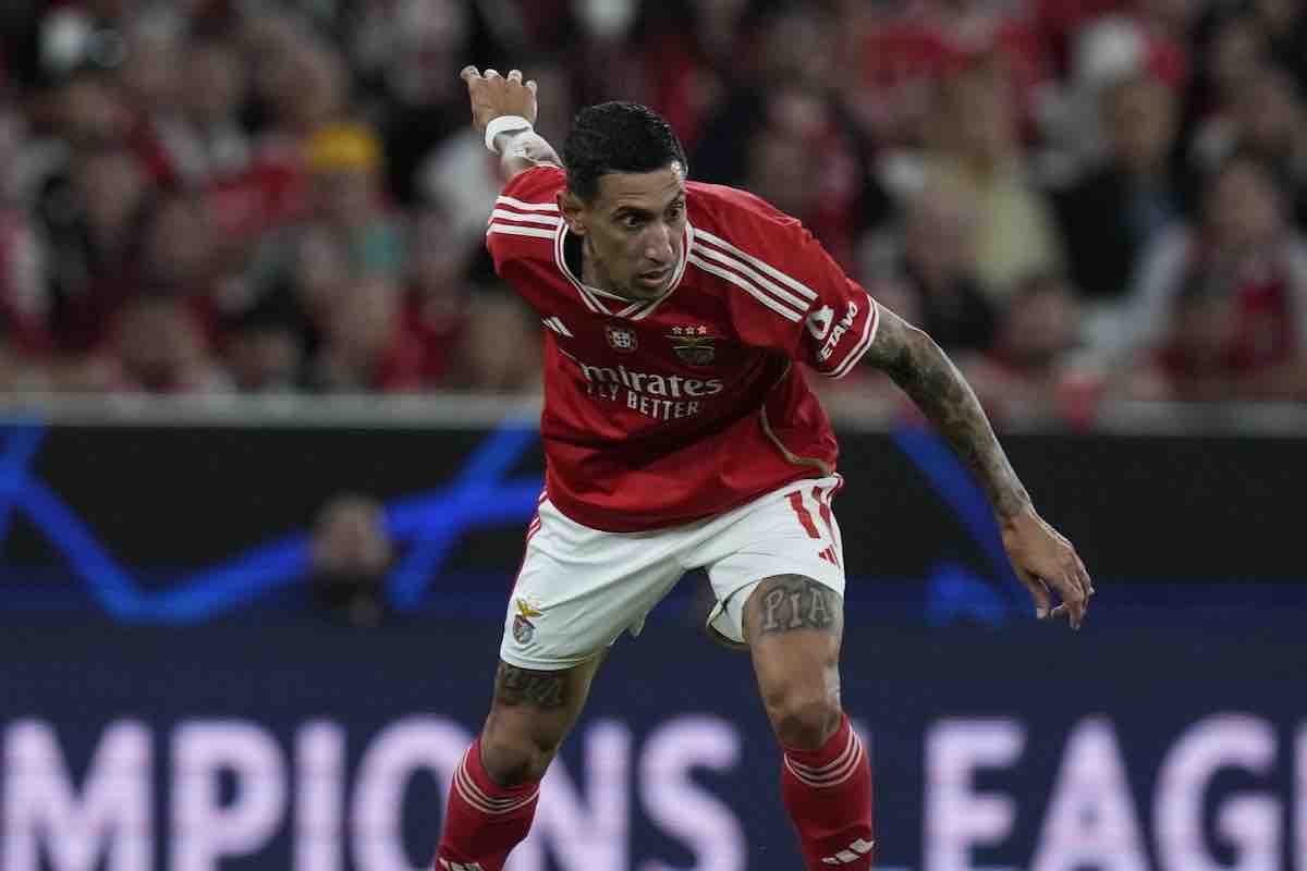 Inter-Benfica, fischi per Di Maria