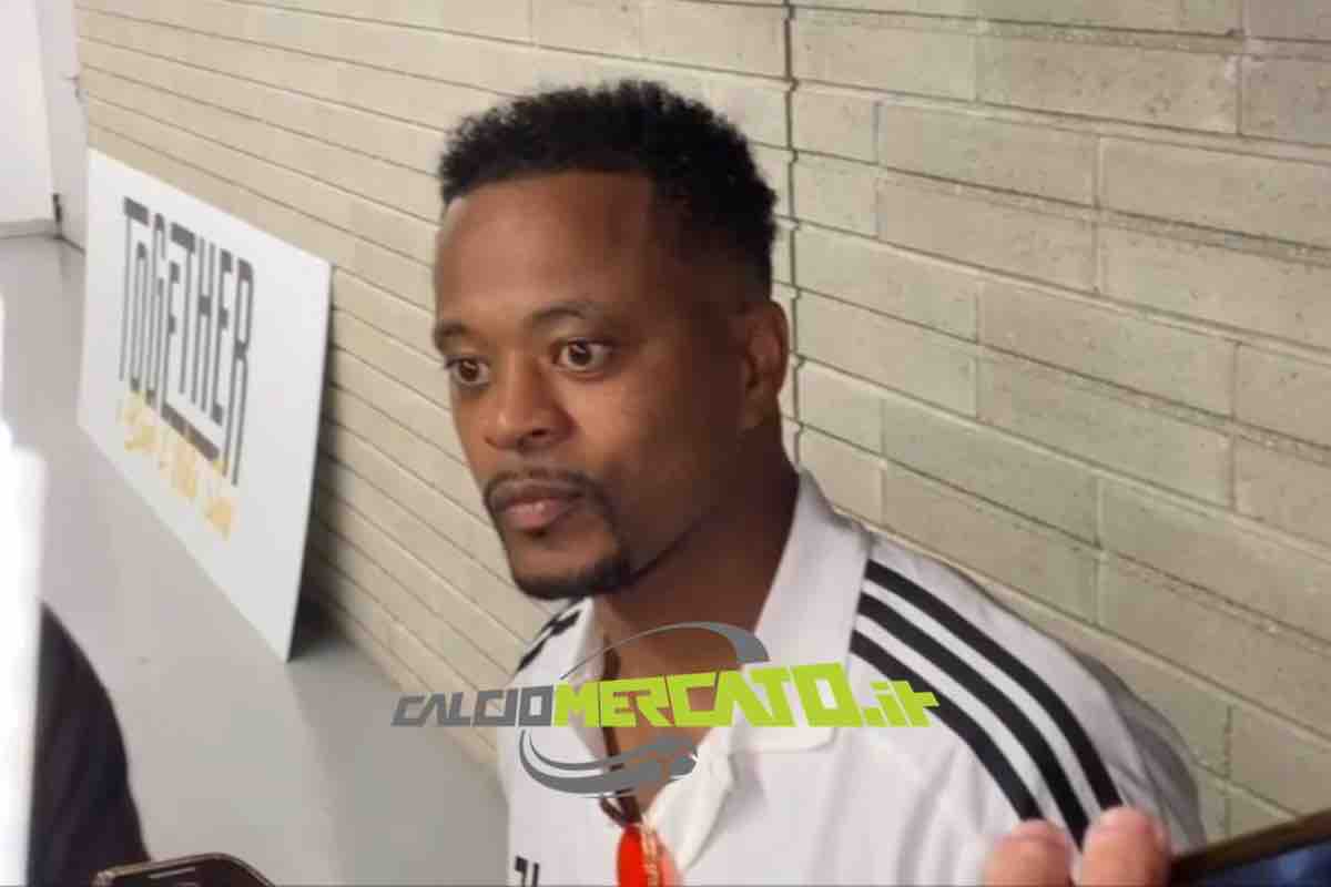 Juve, Evra in zona Mista