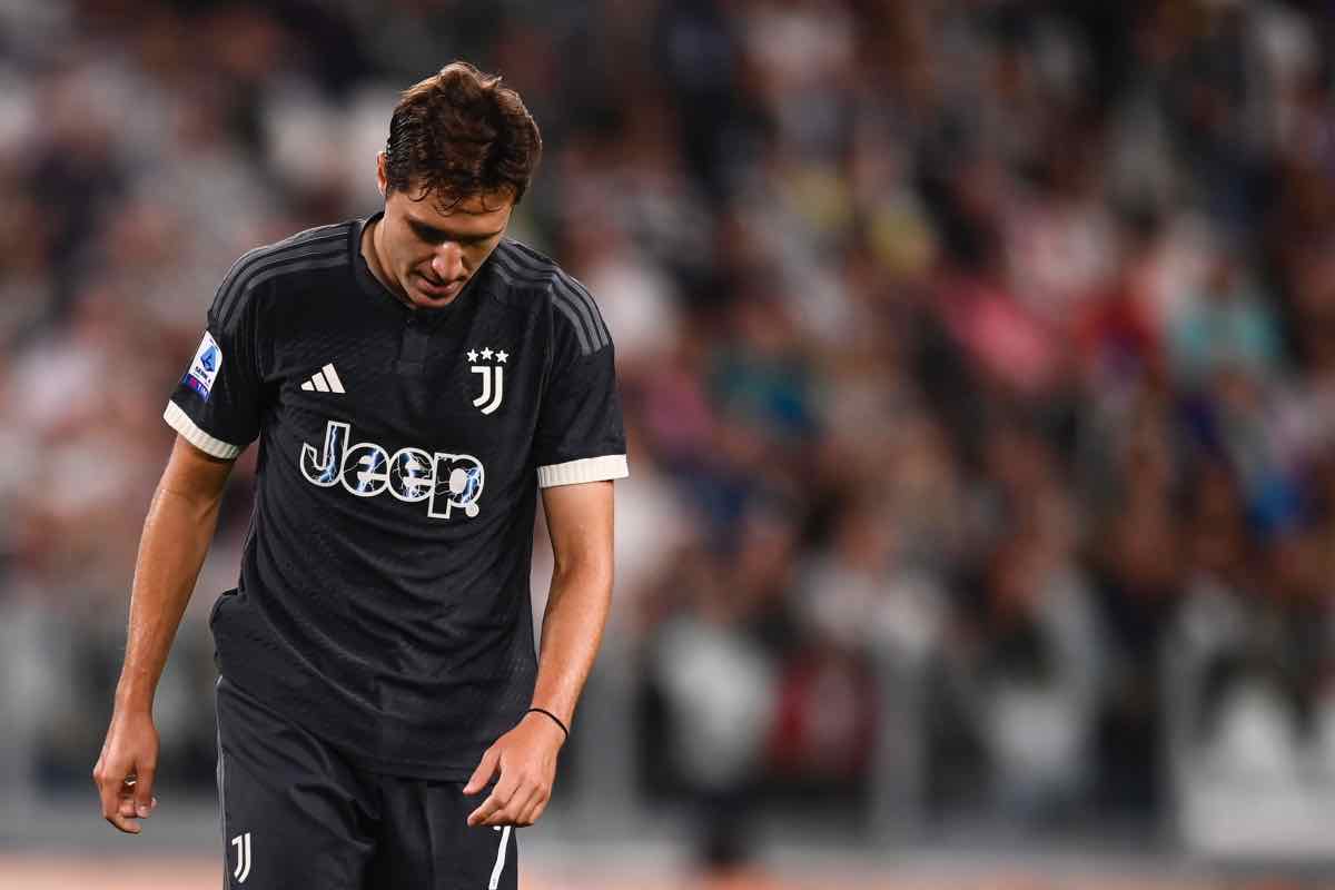 Federico Chiesa a testa bassa