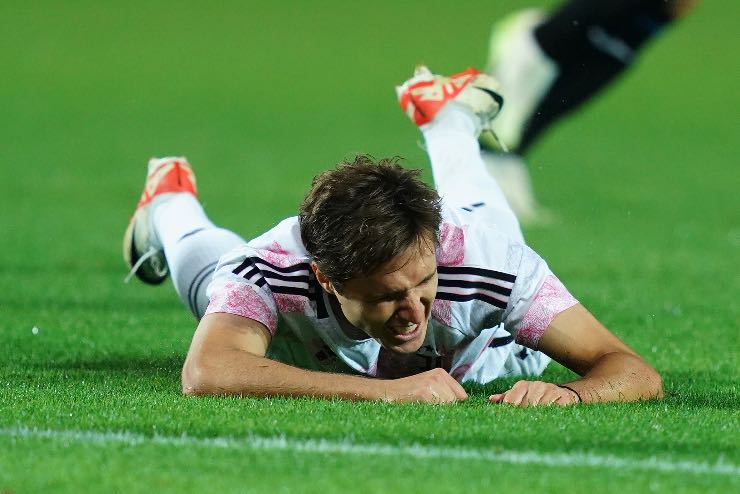 Infortunio Chiesa e derby a rischio