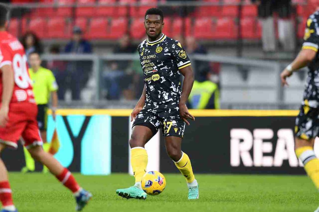 Il calciatore dell'Udinese Kabasele