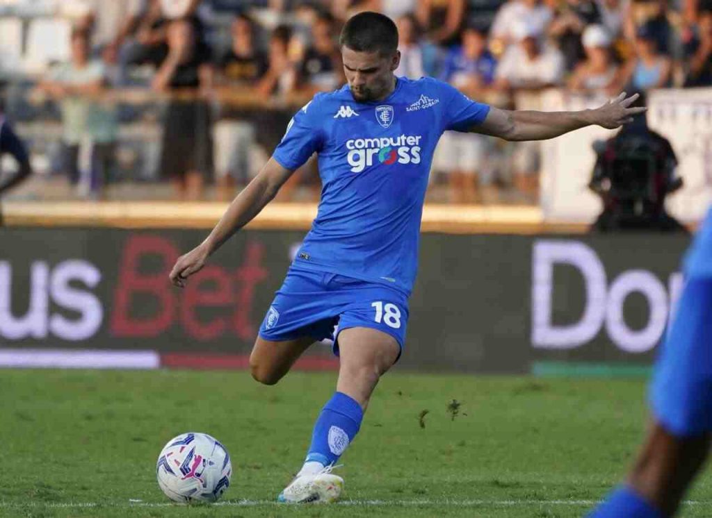 Il calciatore rumeno Marin