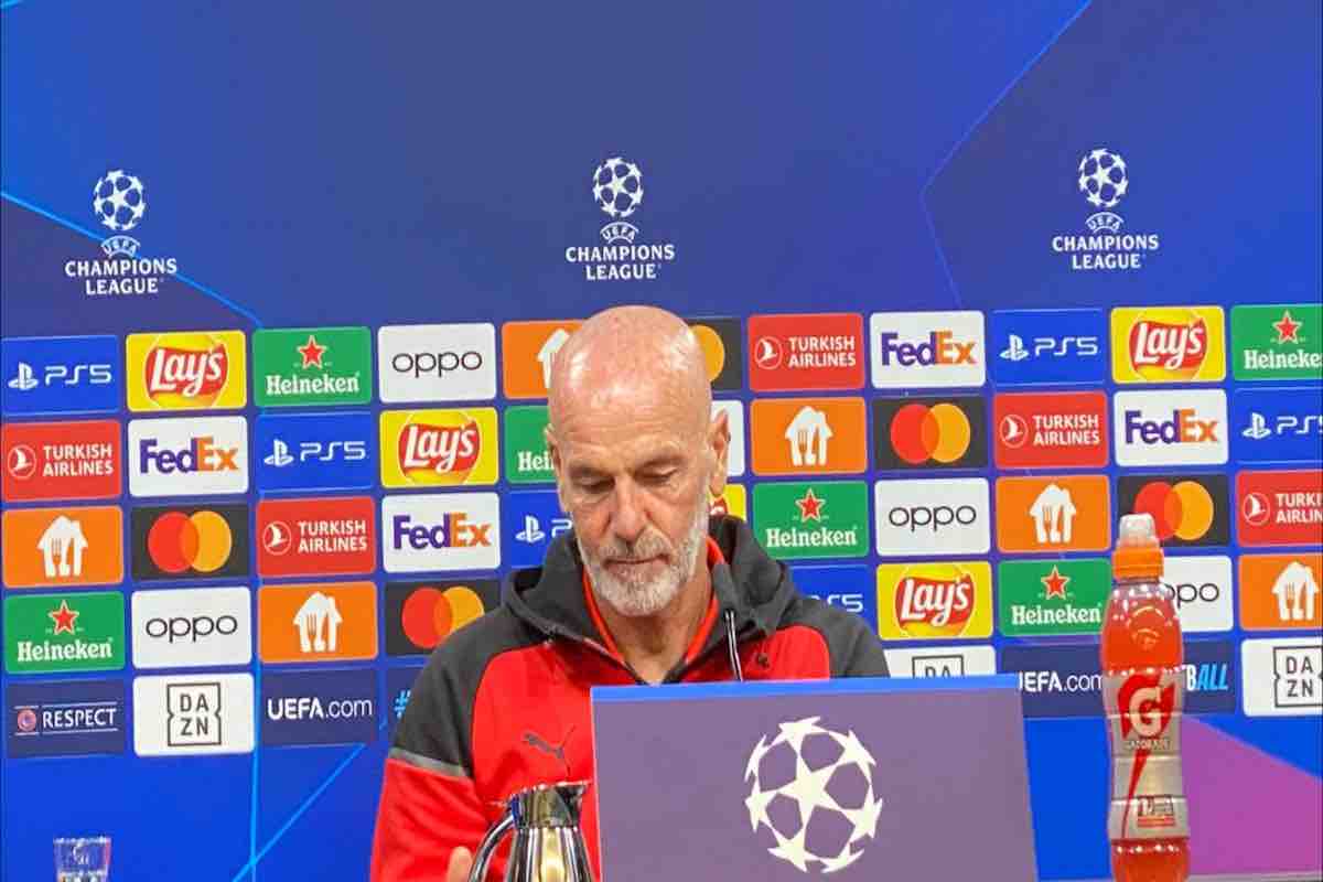 Borussia-Milan: conferenza Pioli