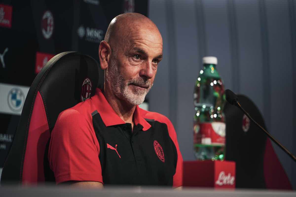 Milan-Juve, la conferenza di Pioli