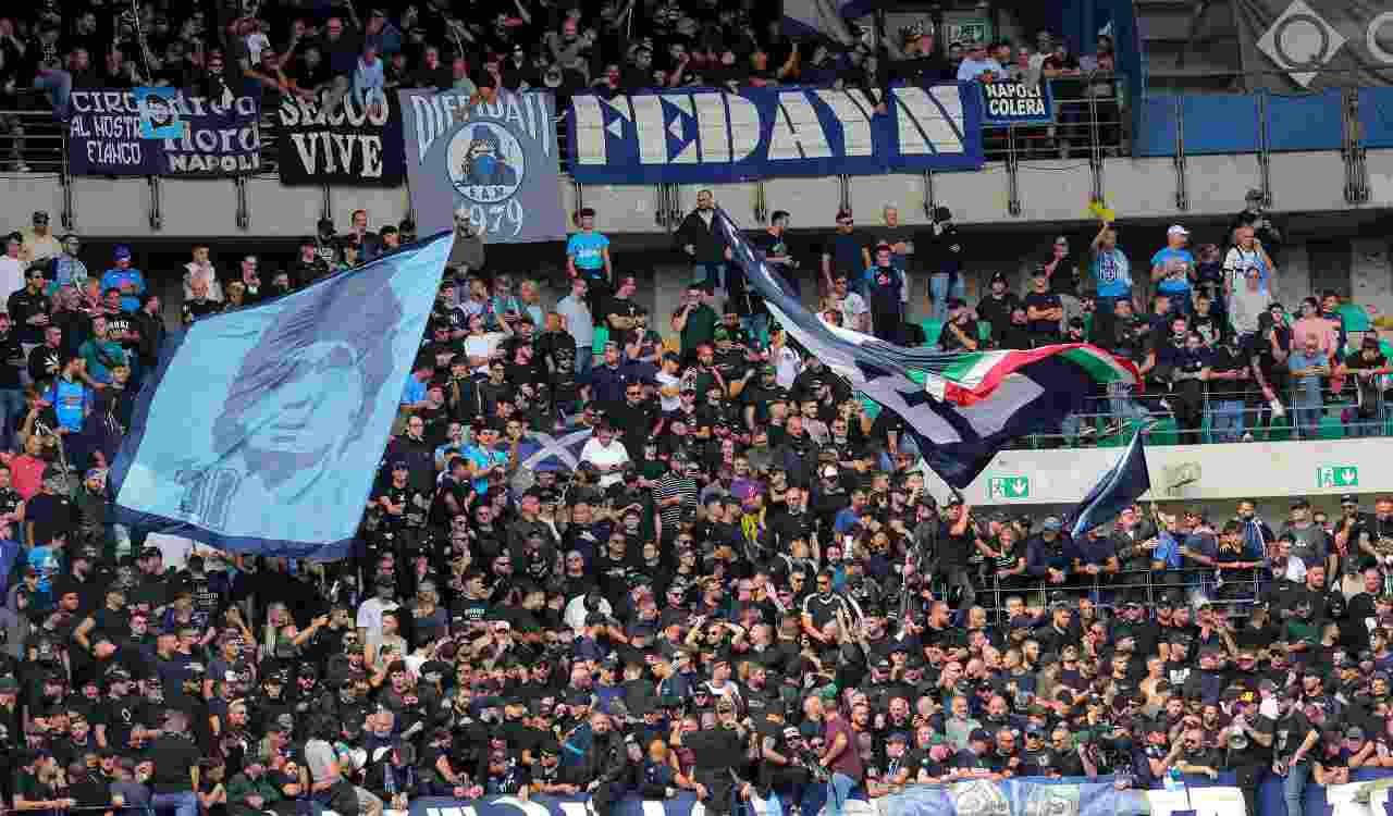 Insulti sugli spalti durante Verona-Napoli