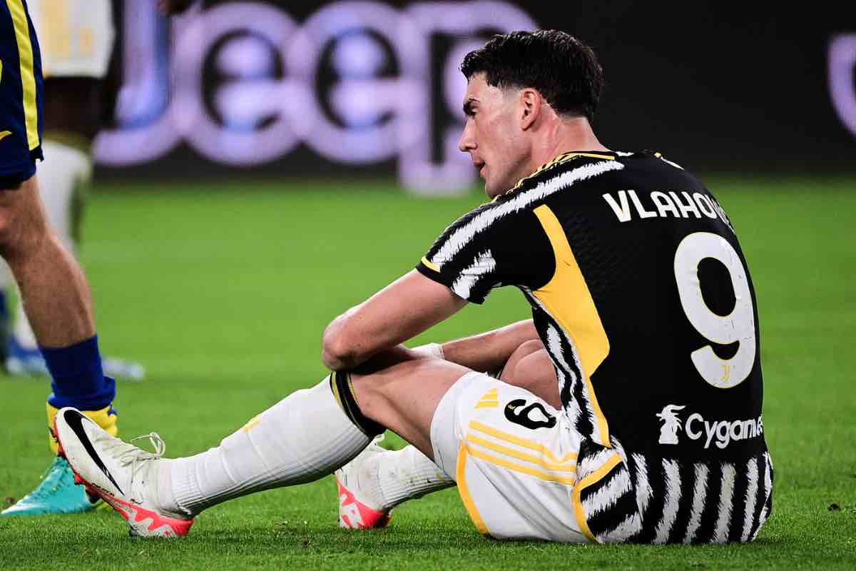 Juventus, problema Vlahovic: non segna più