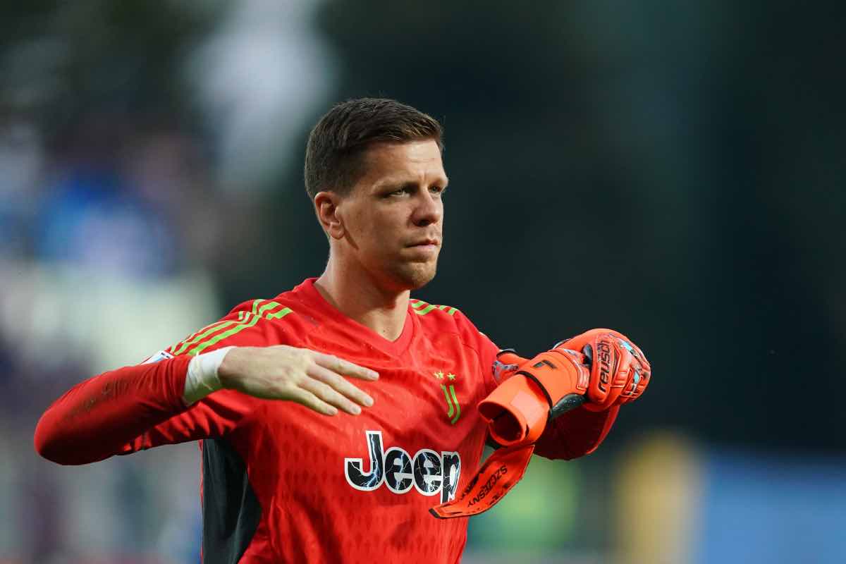Wojciech Szczesny contro l'Atalanta