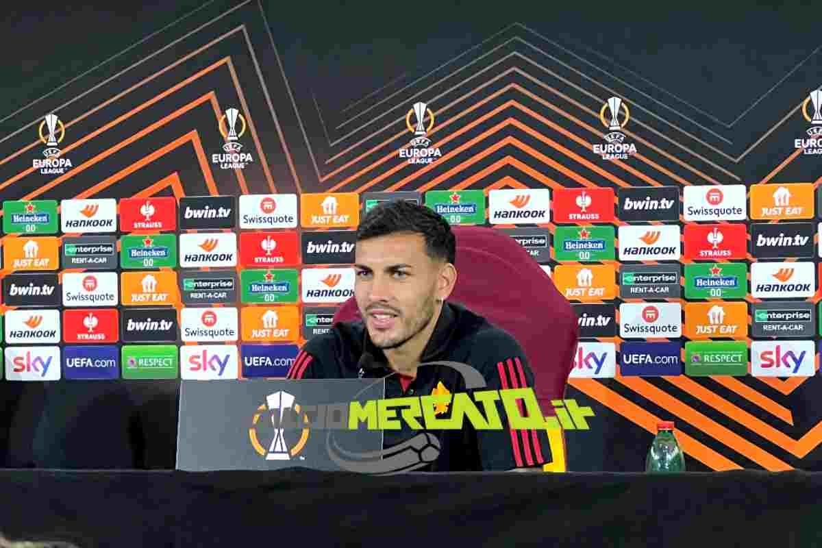 Paredes in conferenza stampa