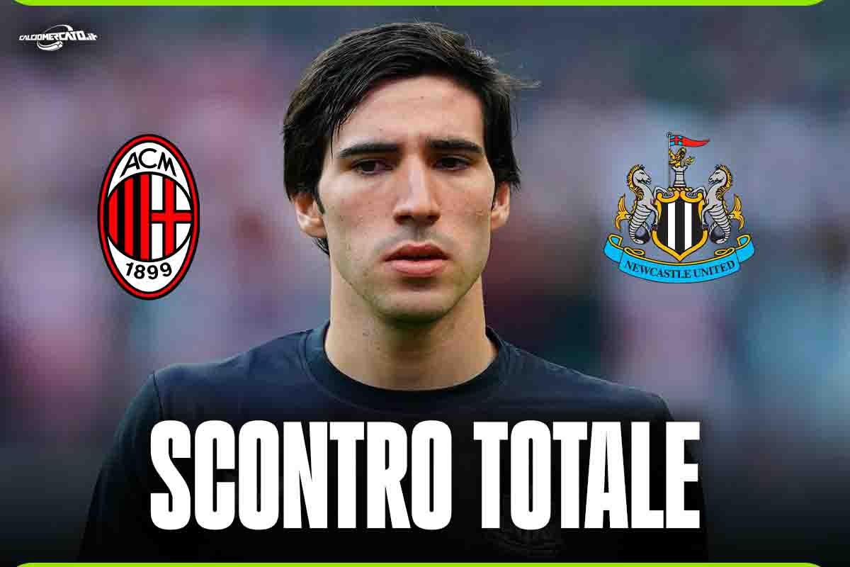 Scommesse: Newcastle porta in tribunale il Milan per Tonali
