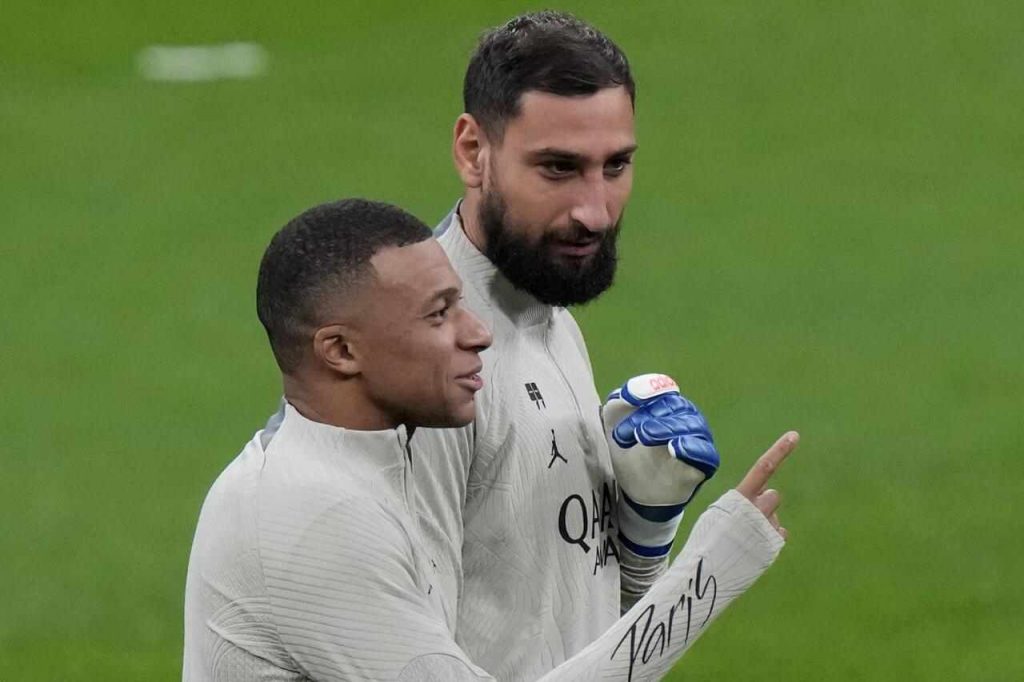 Donnarumma e Mbappé al PSG