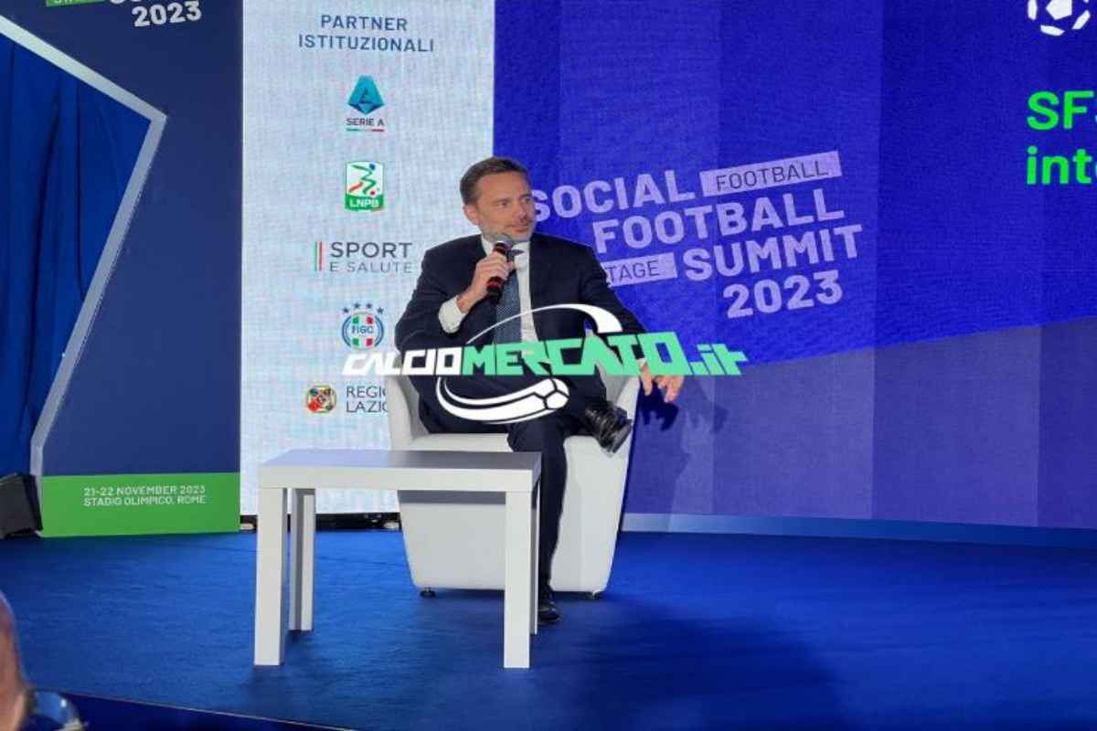 Giorgio Furlani al social football summit