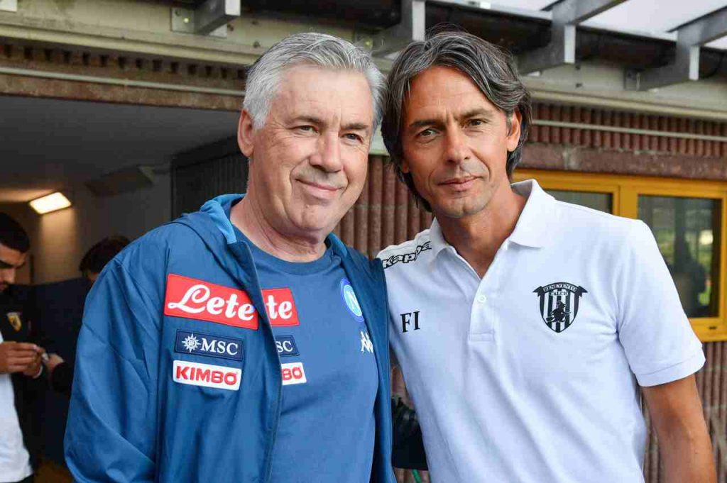 I due mister Pippo Inzaghi e Carlo Ancelotti