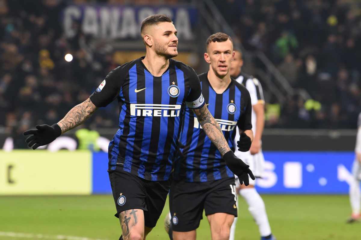 Icardi con l'Inter
