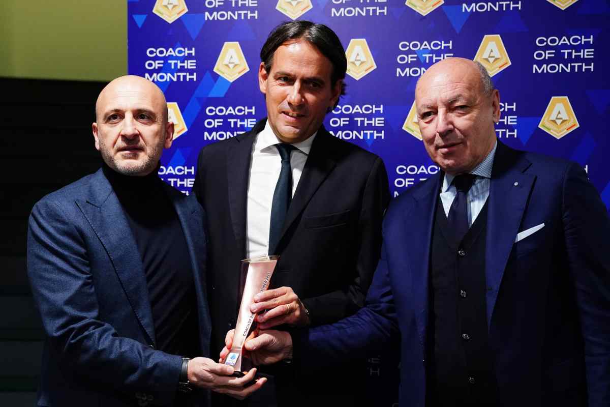 Inzaghi premiato come miglior allenatore di ottobre